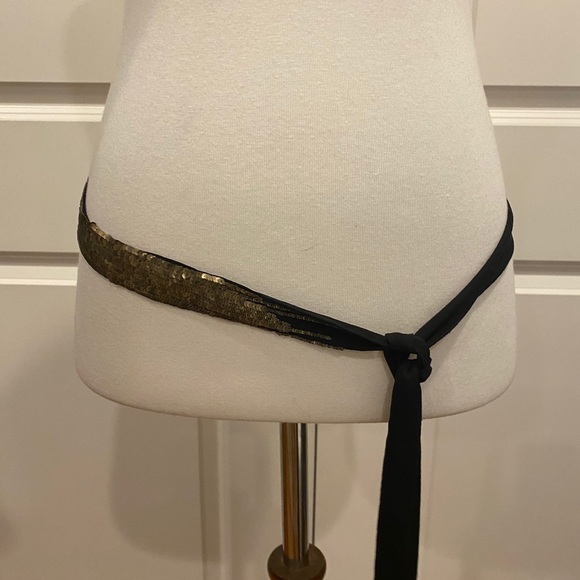 VINTAGE sequin long belt - Picture 6 of 12